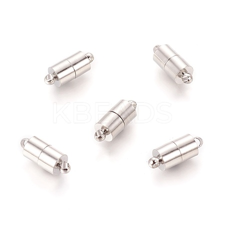 Brass Magnetic Clasps with Loops X-MC027-NF-1