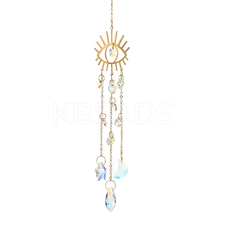 Iron Hanging Ornaments AJEW-H154-06D-1