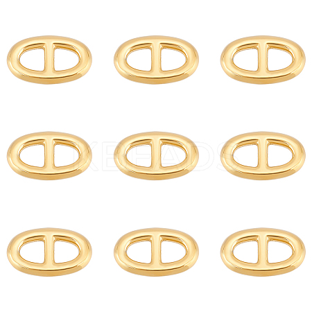 10Pcs 304 Stainless Steel Connector Charms STAS-UN0055-08-1