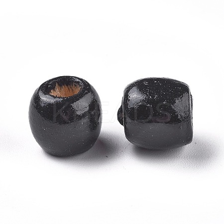 Dyed Natural Wood Beads X-WOOD-Q007-12mm-10-LF-1