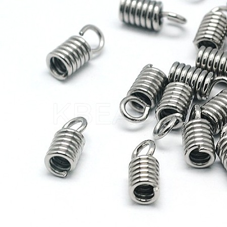 Tarnish Resistant 304 Stainless Steel Terminators STAS-E016-3-1
