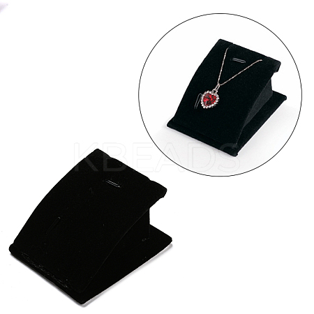 Velvet Curved Jewelry Displays NDIS-A003-01D-1