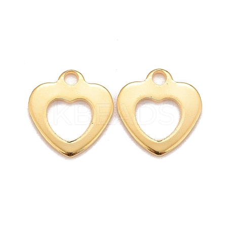 201 Stainless Steel Charms LS-STAS-K217-50C-G-1