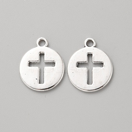 Tibetan Style Alloy Pendants FIND-WH0126-537-1