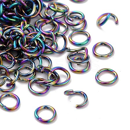 Ion Plating(IP) 304 Stainless Steel Open Jump Rings STAS-CJC0001-26B-1