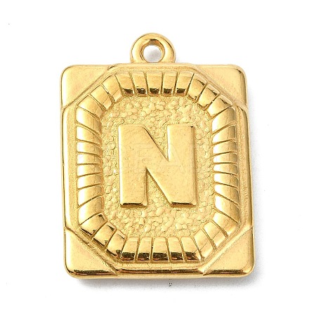 Ion Plating(IP) 304 Stainless Steel Pendants STAS-U033-01G-N-1