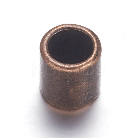 Tibetan Style Alloy Beads TIBEP-A101917-R-LF-1