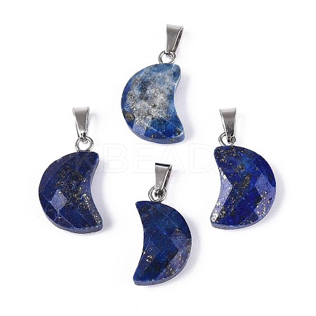 Natural Lapis Lazuli Pendants G-N349-02B-P-1