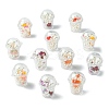 12Pcs Milk Tea Cup Theme Opaque Acrylic Pendants OACR-CJ0002-30-9