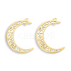 Ion Plating(IP) 201 Stainless Steel Pendants STAS-N098-111LG-3