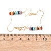 Golden 304 Stainless Steel Dangle Earring EJEW-JE05673-01-3