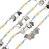 Brass Rhombus Link Chains CHC-H115-29P-1