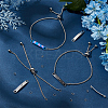 10Pcs Adjustable 304 Stainless Steel Slider Bracelet Making DIY-SC0026-30B-4