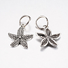 Tibetan Style Alloy Pendants PALLOY-F199-19AS-2