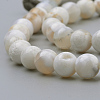Natural Fire Crackle Agate Beads Strands G-S249-09-8mm-3
