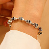 Alloy Skull Link Bracelets WH-WG07BCE-01-2