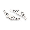 Tibetan Style Alloy Links/Connectors PALLOY-T090-96AS-2