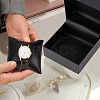Square Diamond Print Cardboard Jewelry Watch Storage Boxes CON-WH0092-56-6