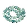 Natural Green Fluorite Beads Strands G-T142-64B-2