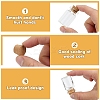 30Pcs 3 Styles Mini Cute Small Glass Jar Glass Bottles AJEW-YW0001-45-3