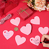 200Pcs Heart Paper Gift Tags CDIS-SP0001-14C-3