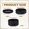 1Box PU Leather Bracelets Set for Women Men BJEW-LP0003-57-2