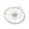 Glass Pendants PALLOY-MZ00229-02-4