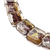 Handmade Gold Foil and Silver Foil Lampwork Beads FOIL-C001-01B-04-3