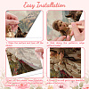 3 Sheets 3 Styles PVC Waterproof Decorative Stickers DIY-WH0404-116-3