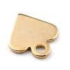 Brass Charms KK-O131-14G-3