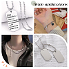 201 Stainless Steel Ball Chains Bracelet Necklace Making Kit DIY-SP0001-09C-6