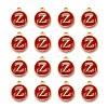 Golden Plated Alloy Enamel Charms ENAM-S118-03Z-2