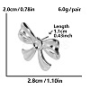 304 Stainless Steel Butterfly Stud Earrings for Women RT1421-1-1
