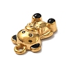 304 Stainless Steel Enamel Pendants STAS-P395-08C-G-2