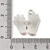 Breast Cancer Pink Awareness Ribbon Theme Alloy Enamel Pendants LS-ENAM-C026-01E-S-3