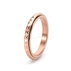 Rotatable Version Korean StyleRotatable Stainless Steel Finger Ring for Men PW-WGAB2A4-19-1