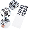 4Pcs 4 Styles Plastic Embossing Folders DIY-CP0008-86-6