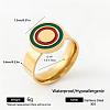 304 Stainless Steel Finger Rings for Couple CR2067-23-1