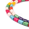 Synthetic Turquoise Beads Strands TURQ-G120-4x6mm-11-3