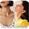 20Pcs 10 Styles Rack Plating Alloy Open Back Bezel Pendants FIND-YW0008-71-6
