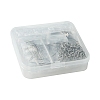 DIY Triangle & Fan 304 Stainless Steel Dangle Earring Making Kits DIY-FS0007-85-6