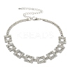 Crystal Rhinestone Choker Necklaces LS-NJEW-L176-04P-1