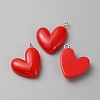 Opaque Resin Pendants FIND-WH0152-330B-03-1