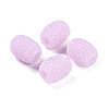 Opaque Resin European Jelly Colored Beads RESI-B025-02A-04-1