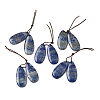 Natural Lapis Lazuli Pendants G-A265-02A-1