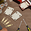 3Pcs Wooden Guitar Neck Shims AJEW-FG0007-90-4