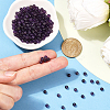 200Pcs Natural Amethyst Beads G-SP0001-22A-4