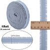 20 Yards Ruffled Nylon Elastic Lace Trim EW-WH0018-02C-2