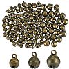 240Pcs 3 Style Brass Charms KK-CA0003-10-1