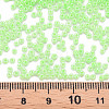 12/0 Imitation Jade Glass Seed Beads SEED-S049-A-011-4